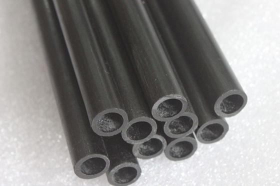 Rodas de tubos redondos de fibra de carbono Tubos redondos de carbono 3 mm