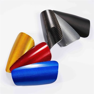 3K Forjado Colorido Fibra de Carbono De Fútbol Pantalones De Piel Protector De Piernas Con Protector De Espuma Blanda EVA Para Niños