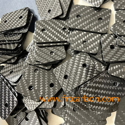 Tejido de hoja de fibra de carbono forjado a alta temperatura 2.0 mm 5.0 mm