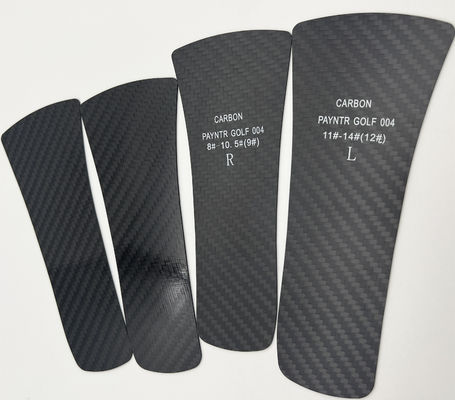 Pantallas de fútbol de fibra de carbono personalizadas 3k Twill Matte Placa de fibra de carbono 1.0mm 0.8mm