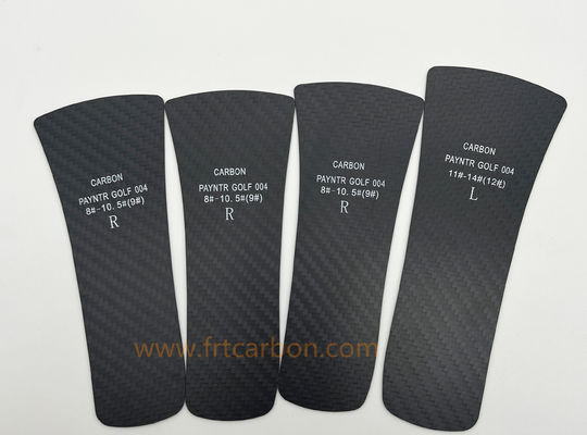 Pantallas de fútbol de fibra de carbono personalizadas 3k Twill Matte Placa de fibra de carbono 1.0mm 0.8mm