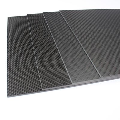 Panel de hoja de polímero reforzado con fibra de carbono y resina 2 mm 10 mm Rc Helicóptero Multicóptero Quadcopter
