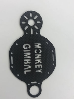 100% de hoja de fibra de carbono real 1mm 2mm 3mm 4mm placa de fibra de carbono personalizada forjada de fibra de carbono