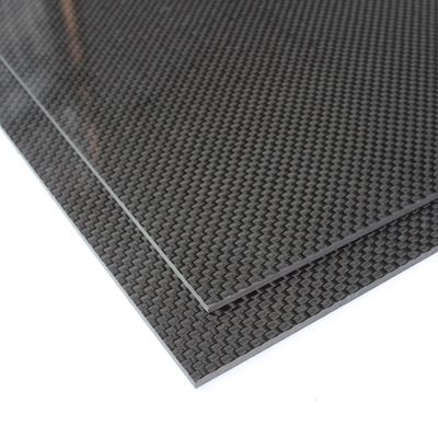 Hoja de paneles de fibra de carbono 1 mm 1.5 mm 2 mm 2.5 mm 3 mm para la máquina de procesamiento automático