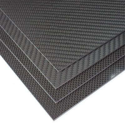 Hojas de fibra de carbono de 4 mm para coches de carreras rc 0,5 mm placa de cfrp 200x300 mm