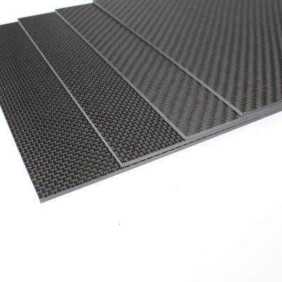 Hojas de fibra de carbono de 4 mm para coches de carreras rc 0,5 mm placa de cfrp 200x300 mm