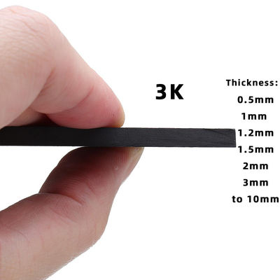 Material de las láminas de fibra de carbono flexible 400*500mm*1mm 2.5mm