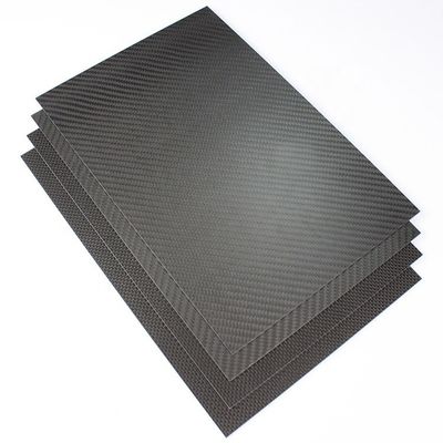 placa de hoja de fibra de carbono de alta calidad 1mm 1.5mm 2.5mm 3mm hojas laminadas de fibra de carbono fabricantes para la promoción