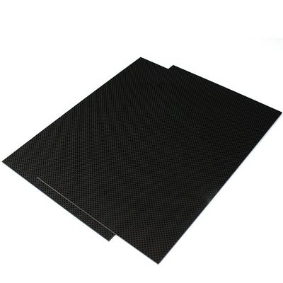 placa de hoja de fibra de carbono de alta calidad 1mm 1.5mm 2.5mm 3mm hojas laminadas de fibra de carbono fabricantes para la promoción