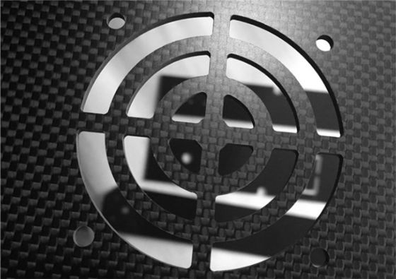 Panel 100% de fibra de carbono de peso ligero 3k hoja de fibra de carbono de fibra de carbono personalizada CNC parte de fibra de carbono con precio de fábrica