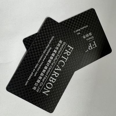 Servicio de mecanizado de fibra de carbono Tarjeta de visita Imprimir marcos de corte CNC Parte para el coche RC Shin Card