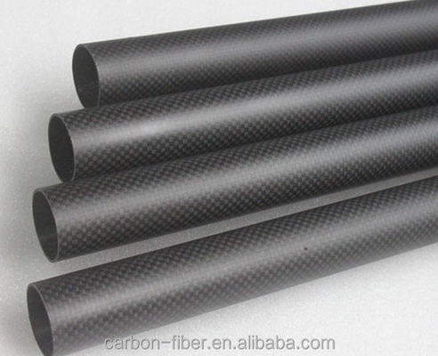 Fabricantes de tubos de fibra de carbono 1000 mm 2000 mm Pollo de CFRP Pollo de fibra de carbono de alta resistencia