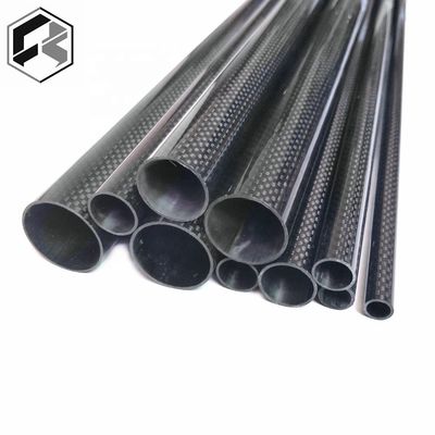 8 mm 10 mm tubo cuadrado de fibra de carbono tubo rectangular de fibra de carbono mayorista