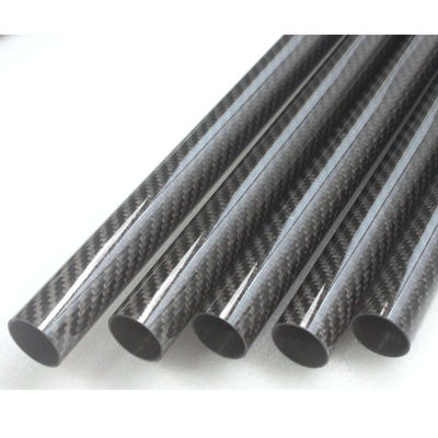 2 pulgadas 1,25 &quot; 2,5 tubos de fibra de carbono Fibra de carbono Polos de fibra de carbono Polos de bóveda 12x10x1000mm