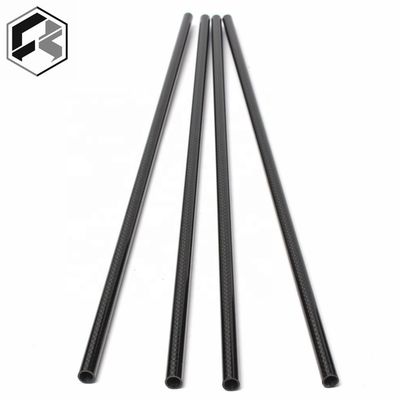 3 4 &quot; 3 8 &quot; 3k tubo de fibra de carbono 10 mm 12 mm 15 mm 18 mm 22 mm 30 mm 40 mm 50 mm