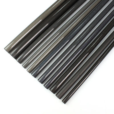 4 pulgadas 5 pulgadas 6 pulgadas tubo de fibra de carbono cola boom brazo de carbono brillante acabado mate para el modelo Rc