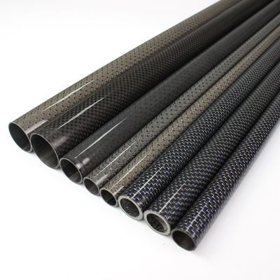 4 pulgadas 5 pulgadas 6 pulgadas tubo de fibra de carbono cola boom brazo de carbono brillante acabado mate para el modelo Rc