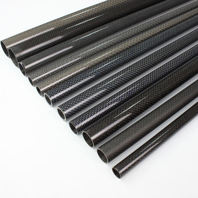 3mm 4mm 5mm Carbon Fiber Tube Pole Vault Poles para el marco de la bicicleta de carbono 30x28x1000mm