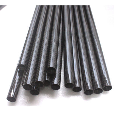 3mm 4mm 5mm Carbon Fiber Tube Pole Vault Poles para el marco de la bicicleta de carbono 30x28x1000mm