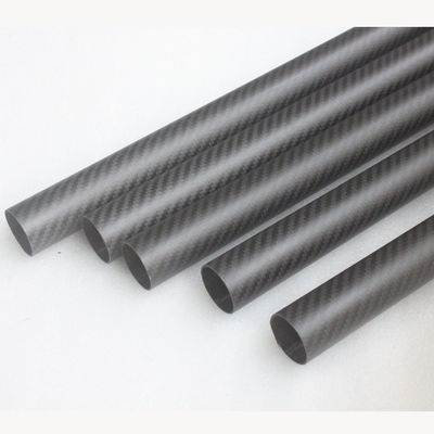 3mm 4mm 5mm Carbon Fiber Tube Pole Vault Poles para el marco de la bicicleta de carbono 30x28x1000mm