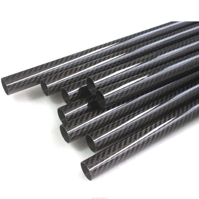 1 pulgada 1 pulgada 2 pulgadas tubo cuadrado de fibra de carbono de alto módulo 3k 50mm