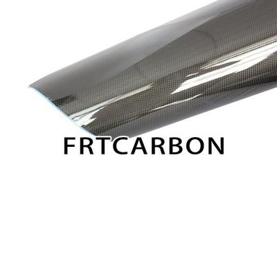 Hoja de chapa de fibra de carbono flexible de 3K 1K 1.5K 0,25 mm 0,3 mm