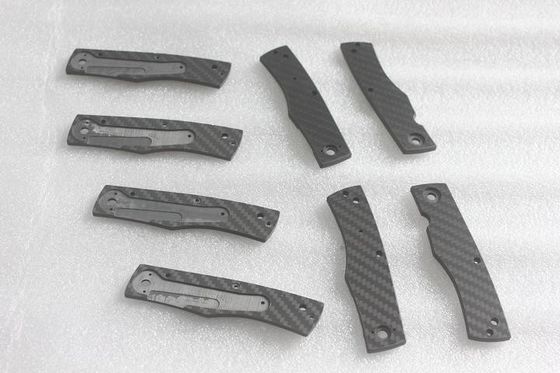 Servicio de mecanizado CNC de fibra de carbono Partes de mecanizado CNC de chapa de fibra de carbono para el marco de copter/FPV