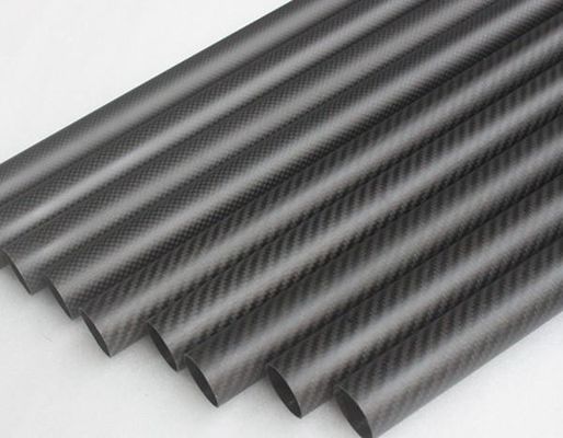 1 &quot; 1 1 4 &quot; 1 2 pulgadas 3K Twill Tubos de fibra de carbono mate o brillante 32mm 35mm 36mm 38mm 40mm