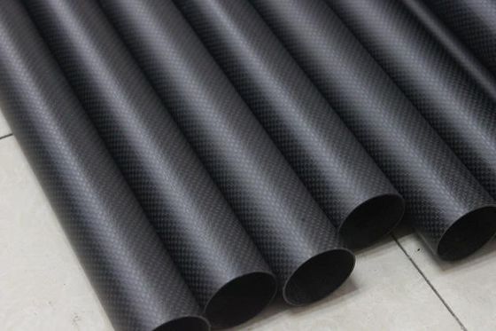 1 &quot; 1 1 4 &quot; 1 2 pulgadas 3K Twill Tubos de fibra de carbono mate o brillante 32mm 35mm 36mm 38mm 40mm