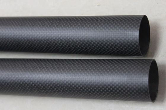 1 &quot; 1 1 4 &quot; 1 2 pulgadas 3K Twill Tubos de fibra de carbono mate o brillante 32mm 35mm 36mm 38mm 40mm