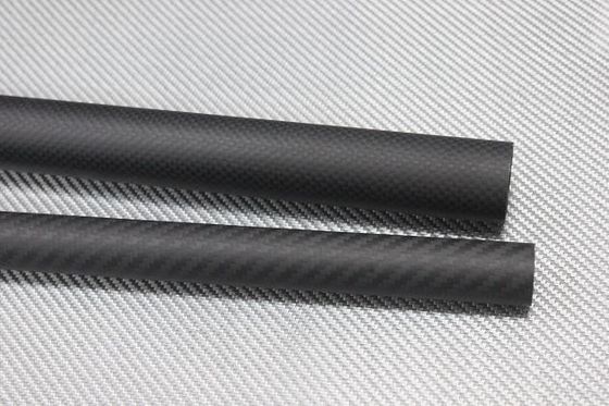 Tubos estructurales redondos de fibra de carbono de tamaño medio 13 mm 14 mm 15 mm 16 mm 18 mm 19 mm