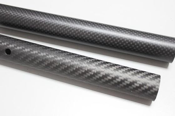 Tubos estructurales redondos de fibra de carbono de tamaño medio 13 mm 14 mm 15 mm 16 mm 18 mm 19 mm