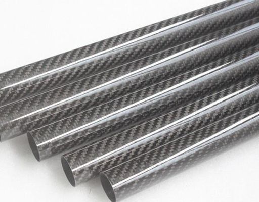 3K tubo de fibra de carbono plano mate o brillante 26mm 27mm 28mm 29mm 30mm 3 4 pulgadas 3 pulgadas