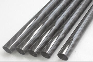 3K tubo de fibra de carbono plano mate o brillante 26mm 27mm 28mm 29mm 30mm 3 4 pulgadas 3 pulgadas