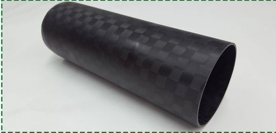 1.5&quot; 1 2&quot; ID/OD Personalizar tubo de fibra de carbono de alta temperatura 1000 mm 500 mm 330 mm de longitud