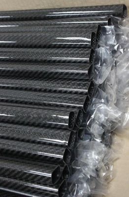 10 mm tubo cuadrado de fibra de carbono 20 mm moldeo por prensado en caliente